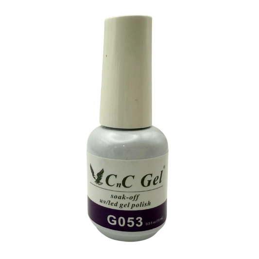 CnC Gel Polish Matching Set – G053 Midnight Plum | 15ml