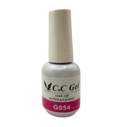 CnC Gel Polish Matching Set – G054 Pink Sorbet | 15ml