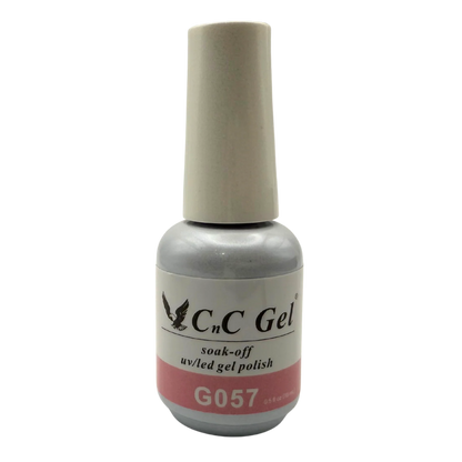 CnC Gel Polish Matching Set – G057 Pale Petal | 15ml