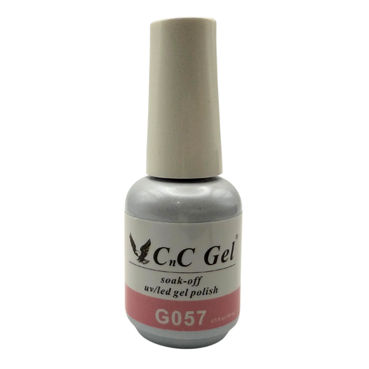 CnC Gel Polish Matching Set – G057 Pale Petal | 15ml