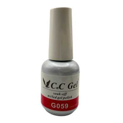 CnC Gel Polish Matching Set – G059 Candy Apple Red | 15ml