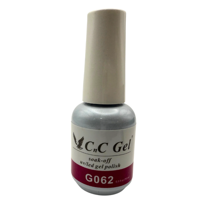 CnC Gel Polish Matching Set – G062 Raspberry | 15ml