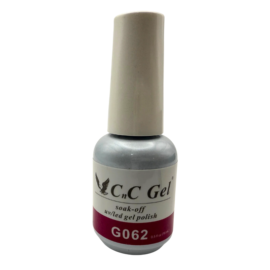 CnC Gel Polish Matching Set – G062 Raspberry | 15ml