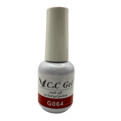 CnC Gel Polish Matching Set – G064 Scarlet Red | 15ml