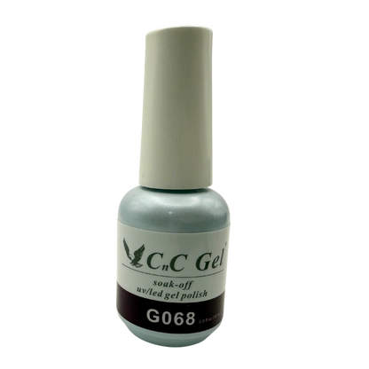 CnC Gel Polish Matching Set– G068 Icy Mint | 15ml