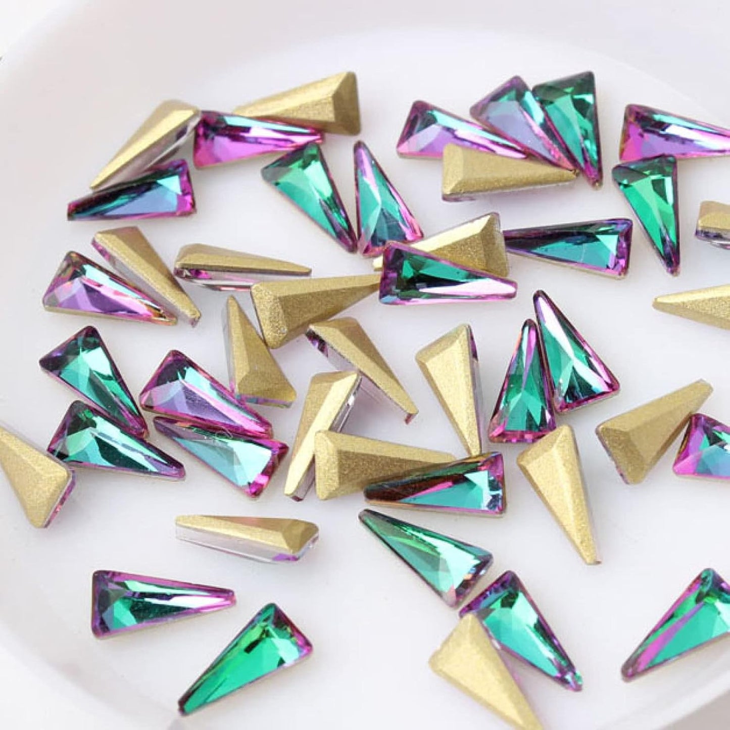 Rhinestone AB Arrows 8mm (Unicorn Lab Rhinestones)