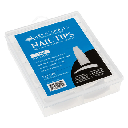Americanails Nail Tips | Coffin 120ct