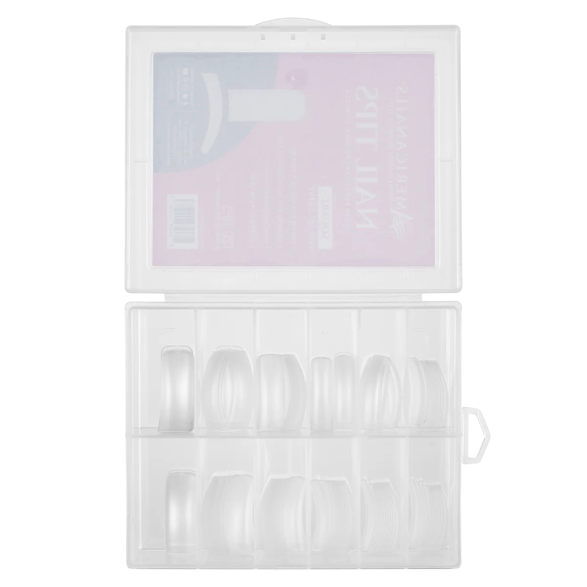 Americanails Nail Tips | Square (Deep "C" Curve) 120ct