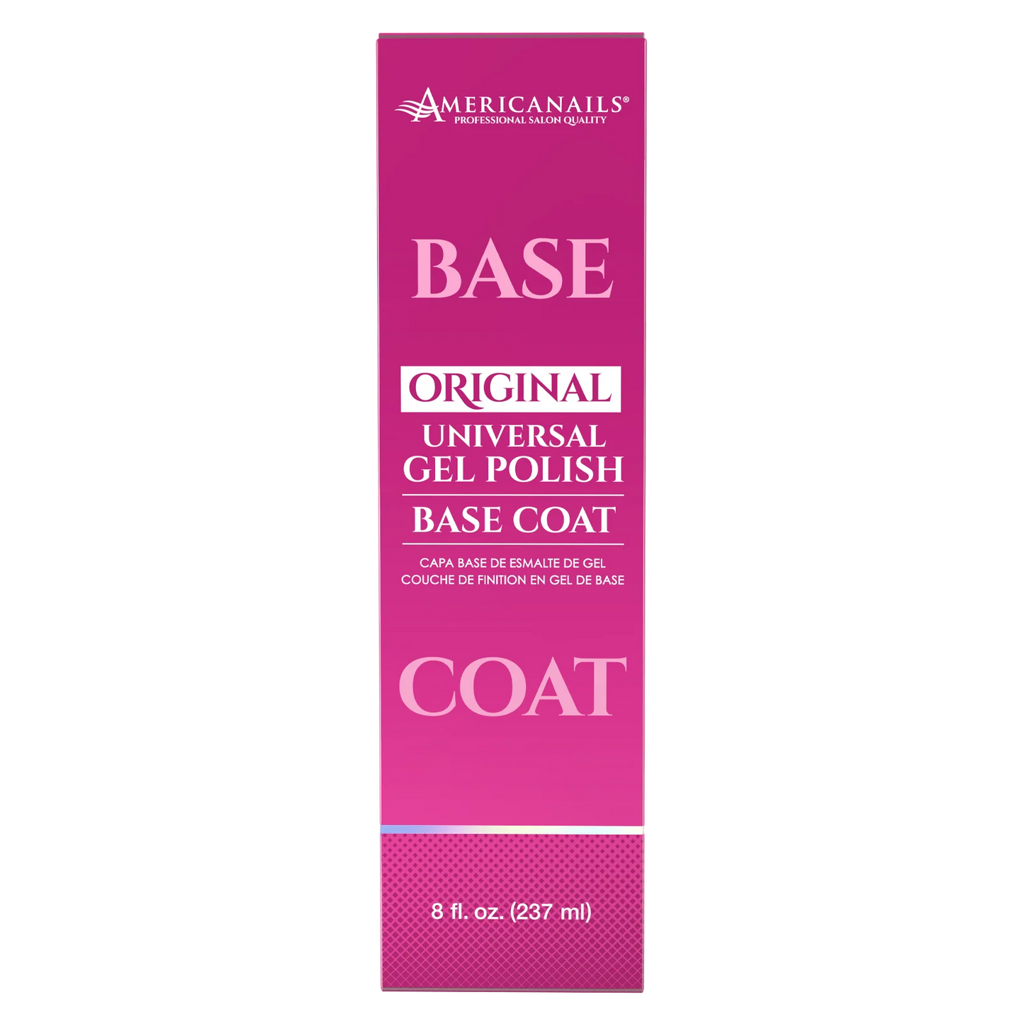 Americanails Original Gel Polish Base Coat Maximum Adhesion Refill 8oz