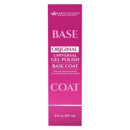 Americanails Original Gel Polish Base Coat Maximum Adhesion Refill 8oz