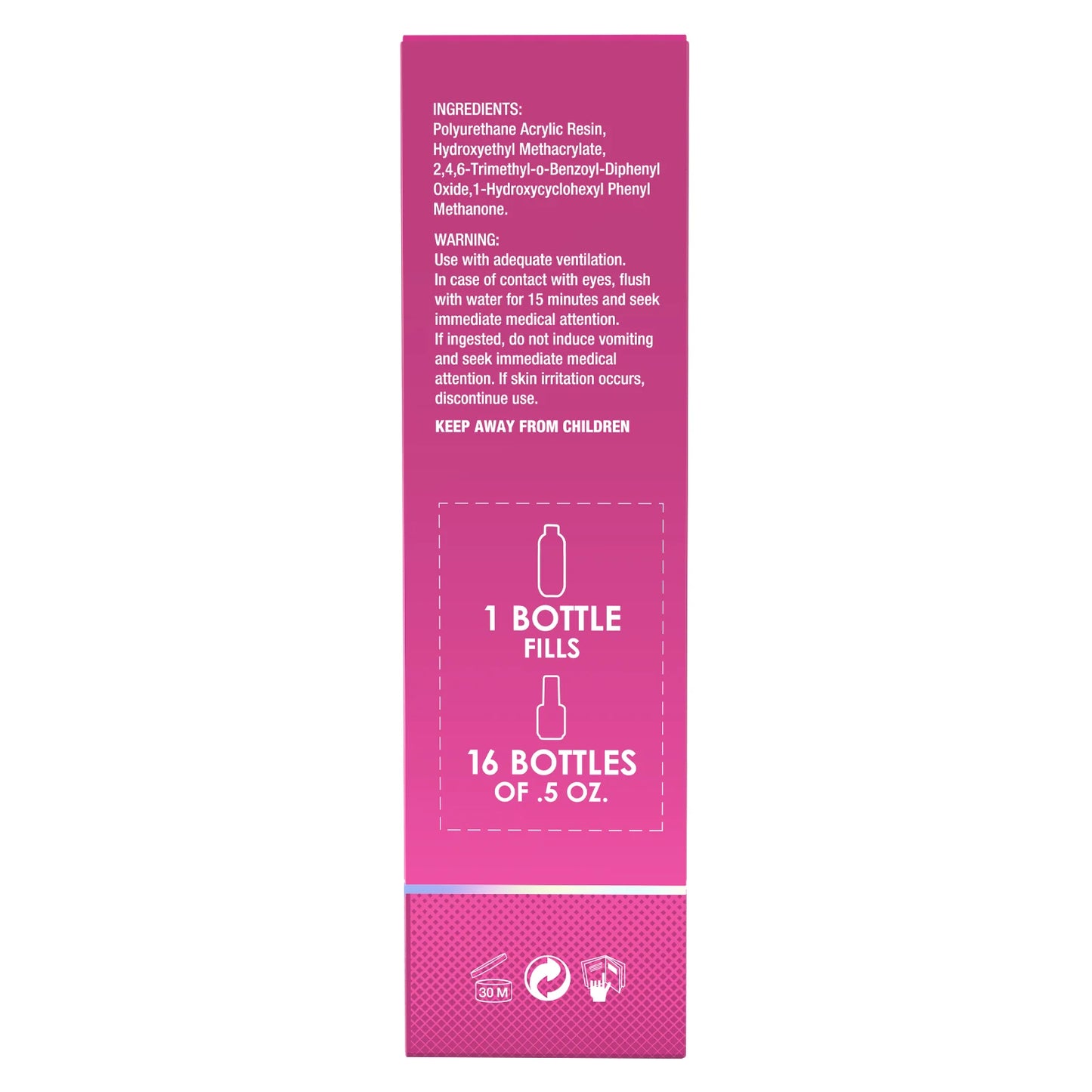Americanails Original Gel Polish Base Coat Maximum Adhesion Refill 8oz