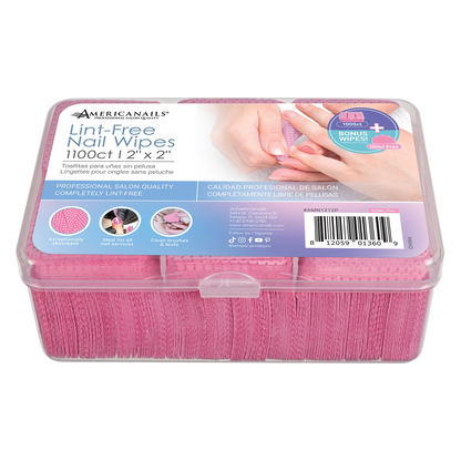 Americanails Lint-Free Nail Wipes 1100ct