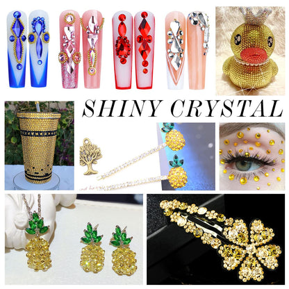 Diamond Crystal Yellow size 8 pack of 1440 pcs