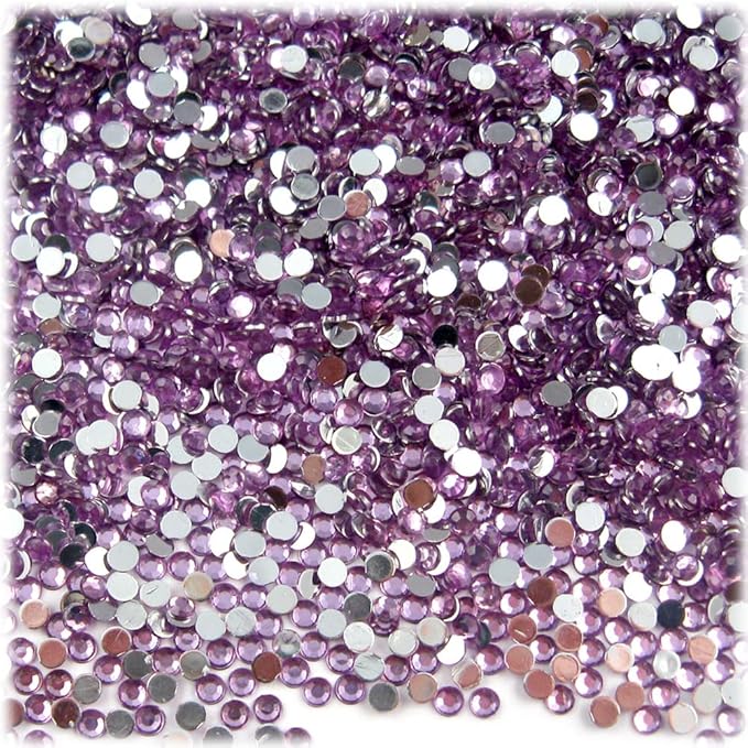 Rhinestone Crafts 1440pc Rhinestones Round 2mm Tiny for Nails