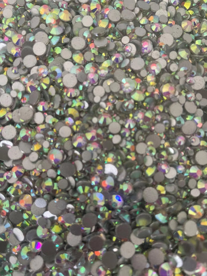 Diamond Rainbow Rhinestone mix sizes of 1440pcs