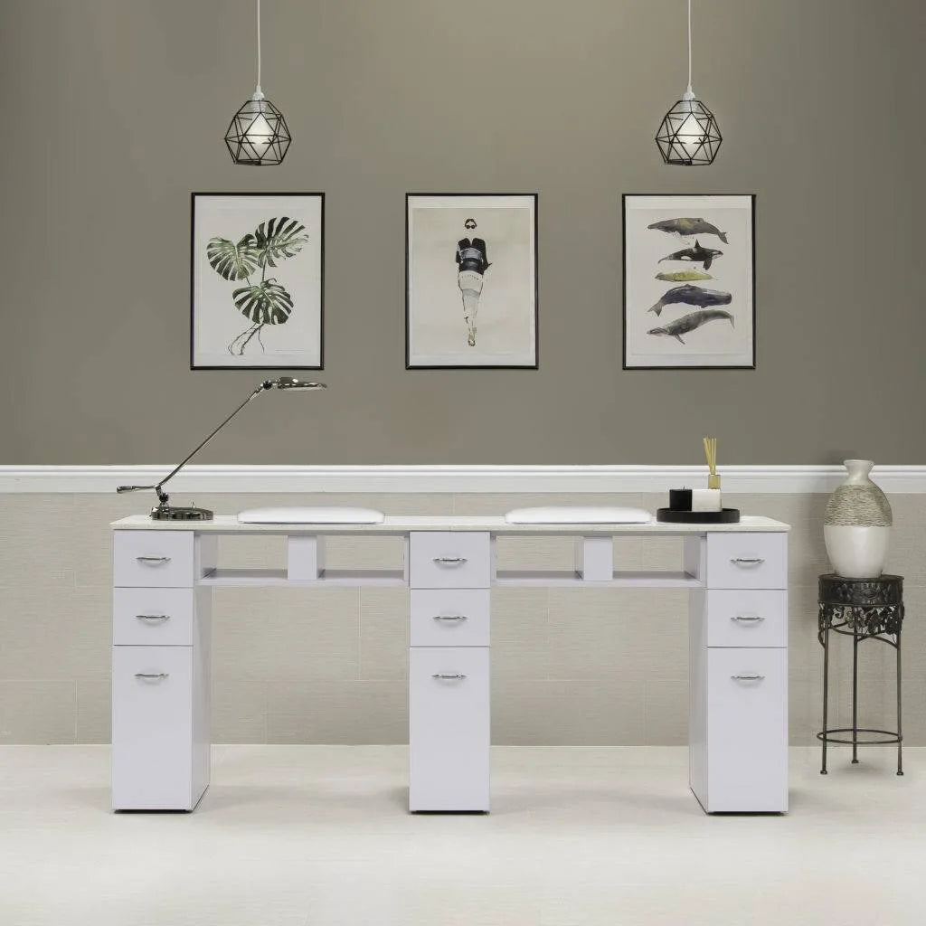 Nail Salon Double Table