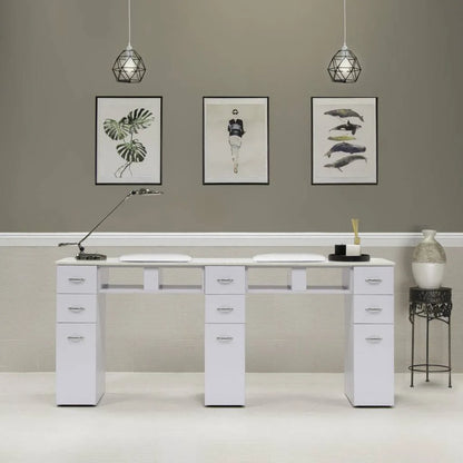 Nail Salon Double Table